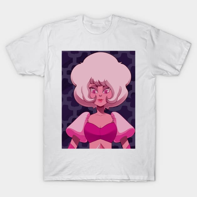 Pink Diamond T-Shirt by PocketPainter